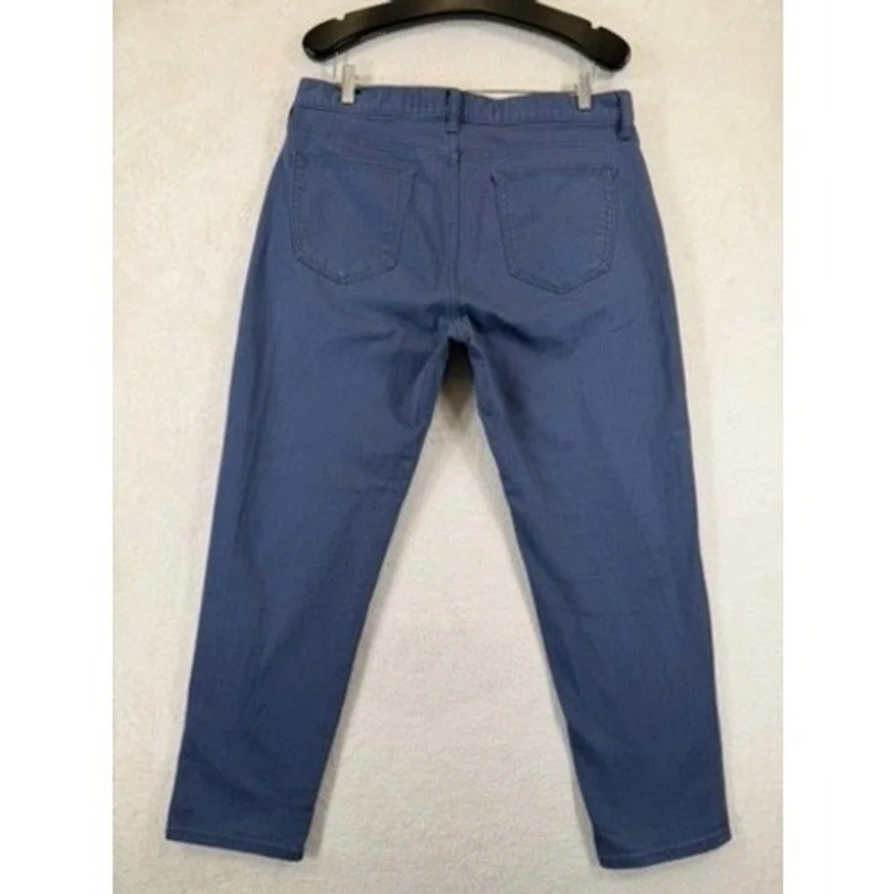 Banana Republic Travel Jean Athletic Fit Blue Heather Mens 35x30 Washwell
